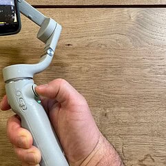 【美品】DJI Osmo mobile5 OMO5 DJI OM 5 Smartphone Gimbal (Athens Gray) — Hot Rod Cameras